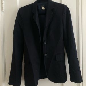 J Crew Navy Blue Blazer